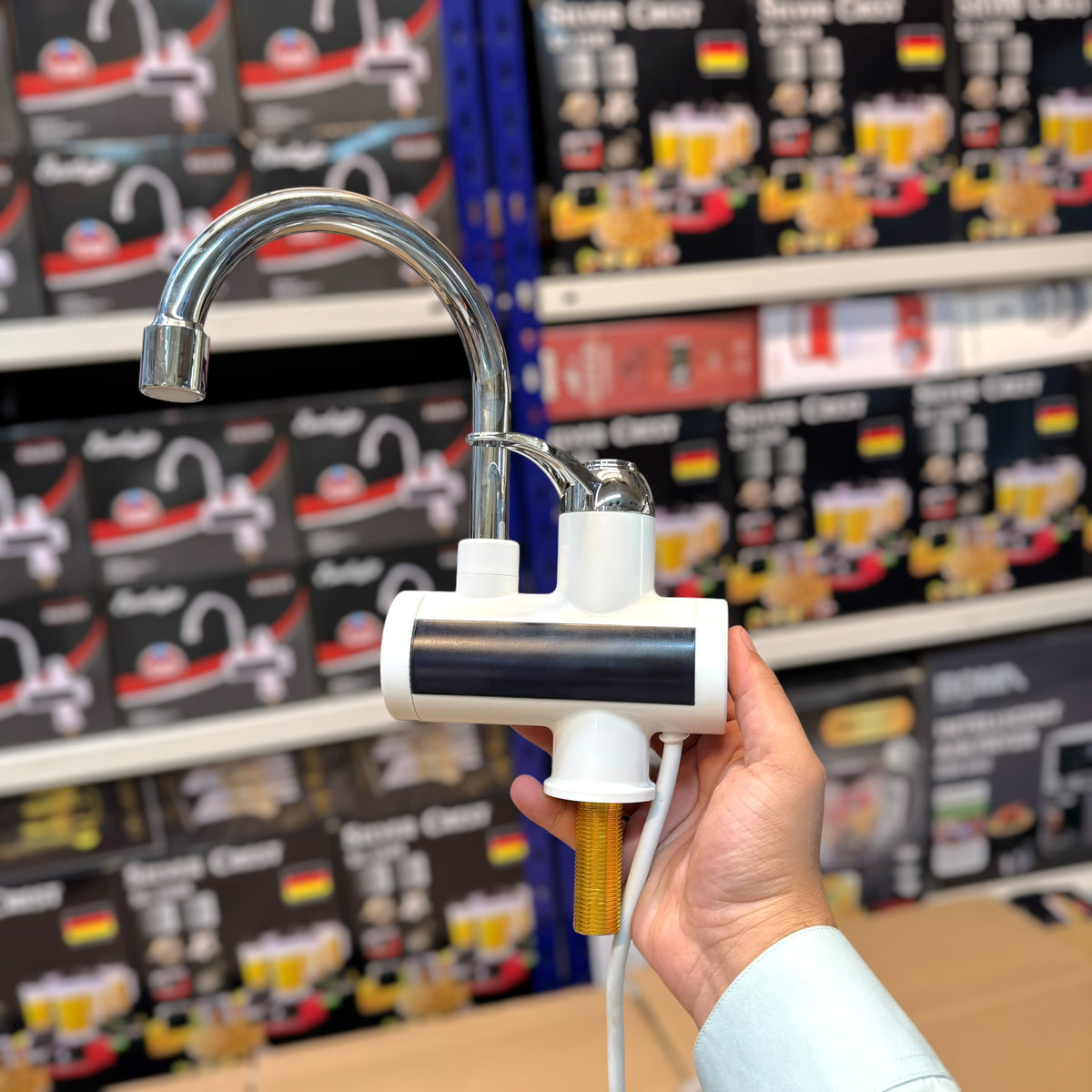 Lot Imported Sunlight Instant Water Heating Faucet with shower