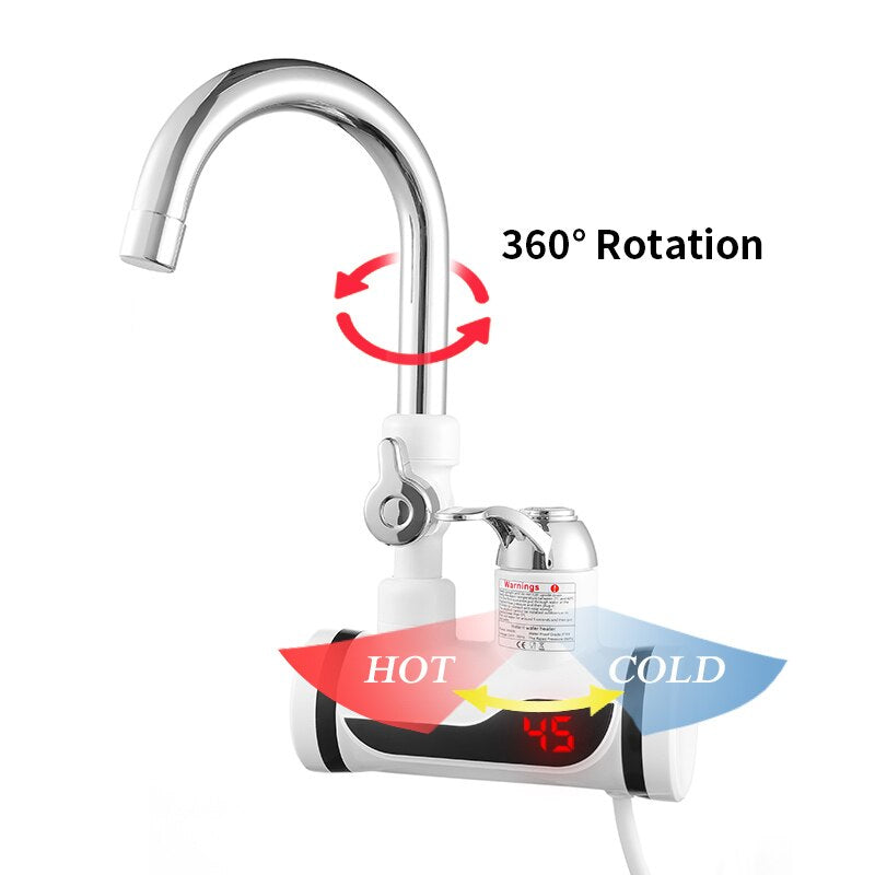 Hot and cold water device