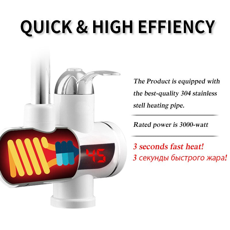Hot and cold water device