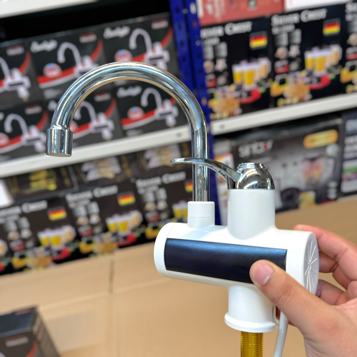 Lot Imported Sunlight Instant Water Heating Faucet with shower