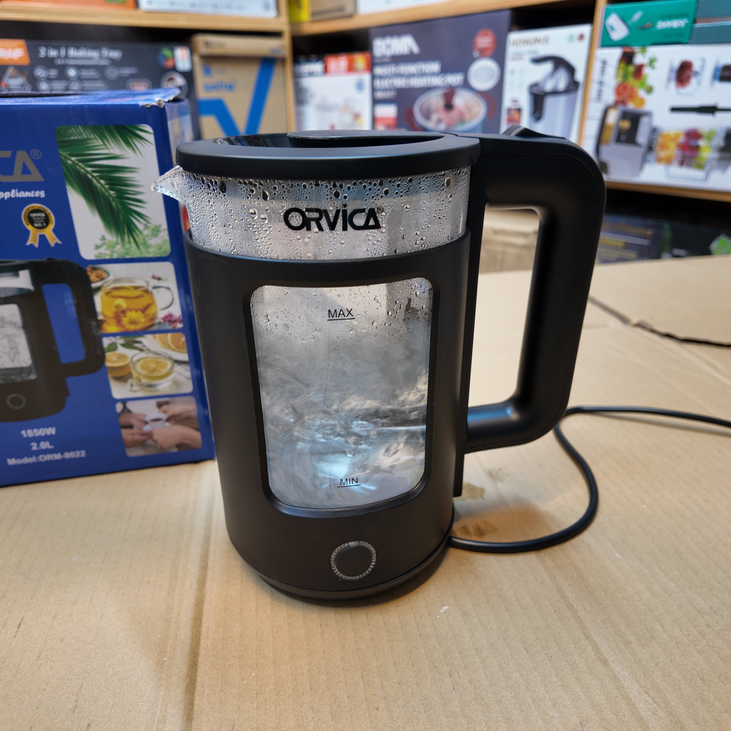 Lot Imported Orvica 2L Electric Kettle 1850 W Power