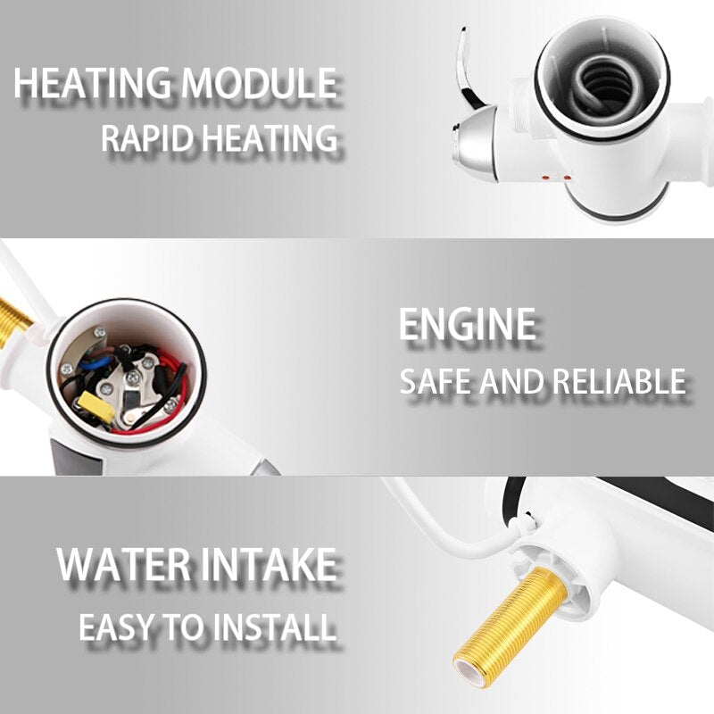 Hot and cold water device
