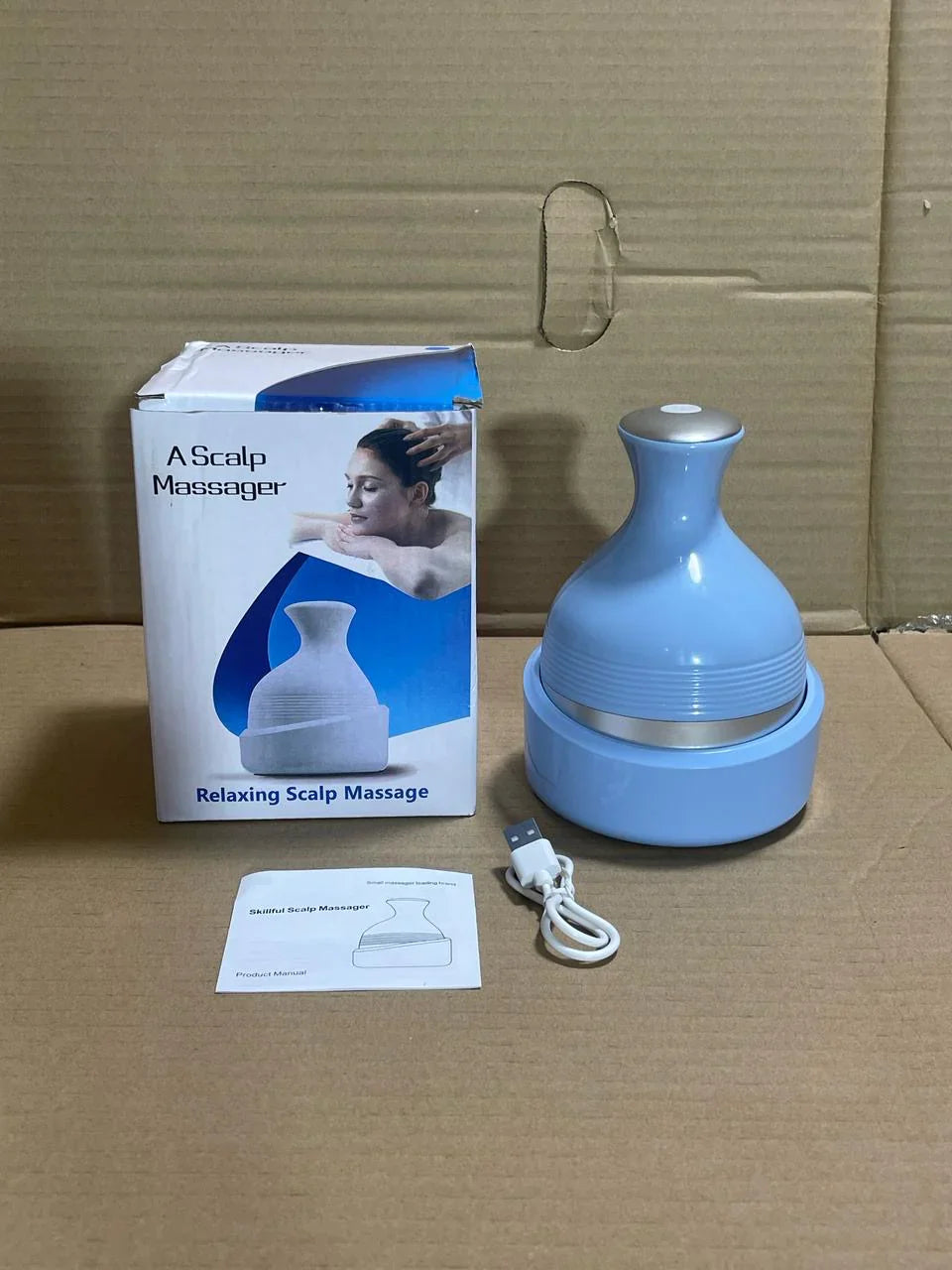 Portable Electric Scalp Massager