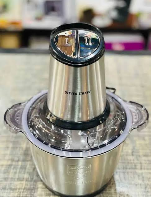 Silver Crest Electric Stainless Steel Meat Chopper 3L