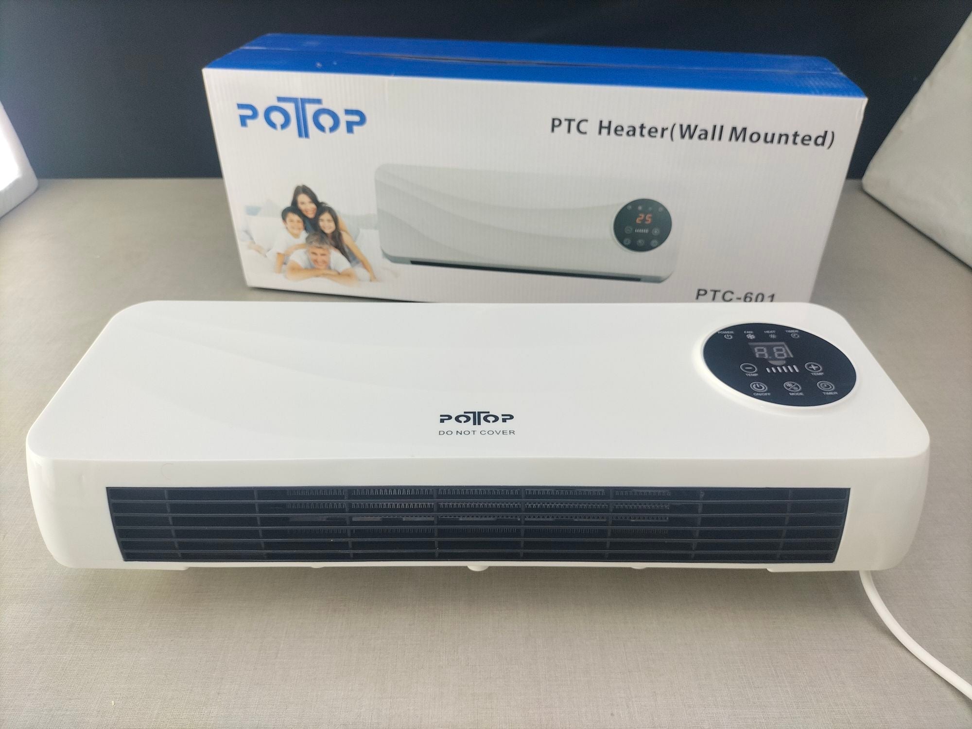 Blower heater Ac shape Remote & Touch control