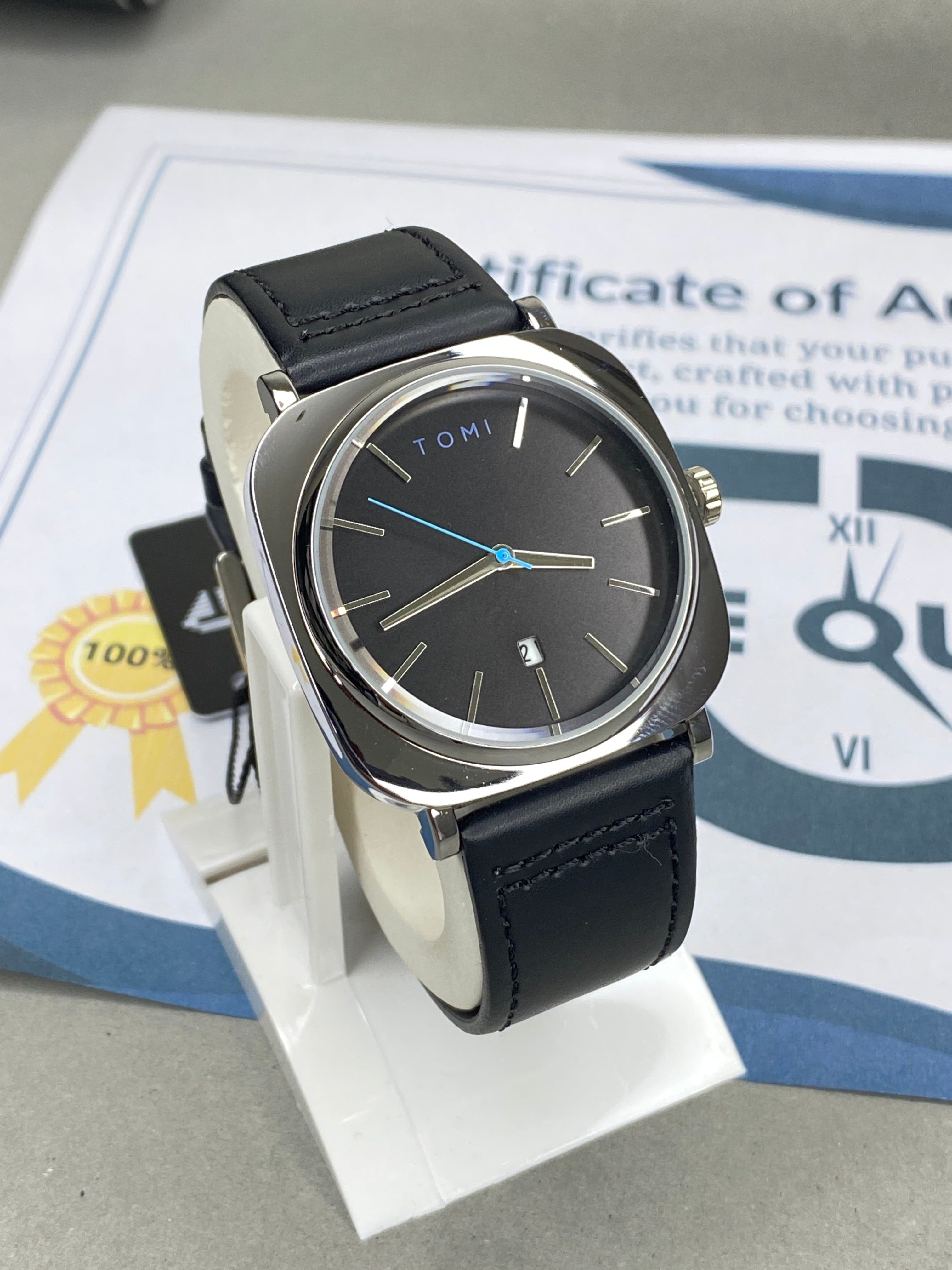 Tomi T-084 Date & Time strap Watch