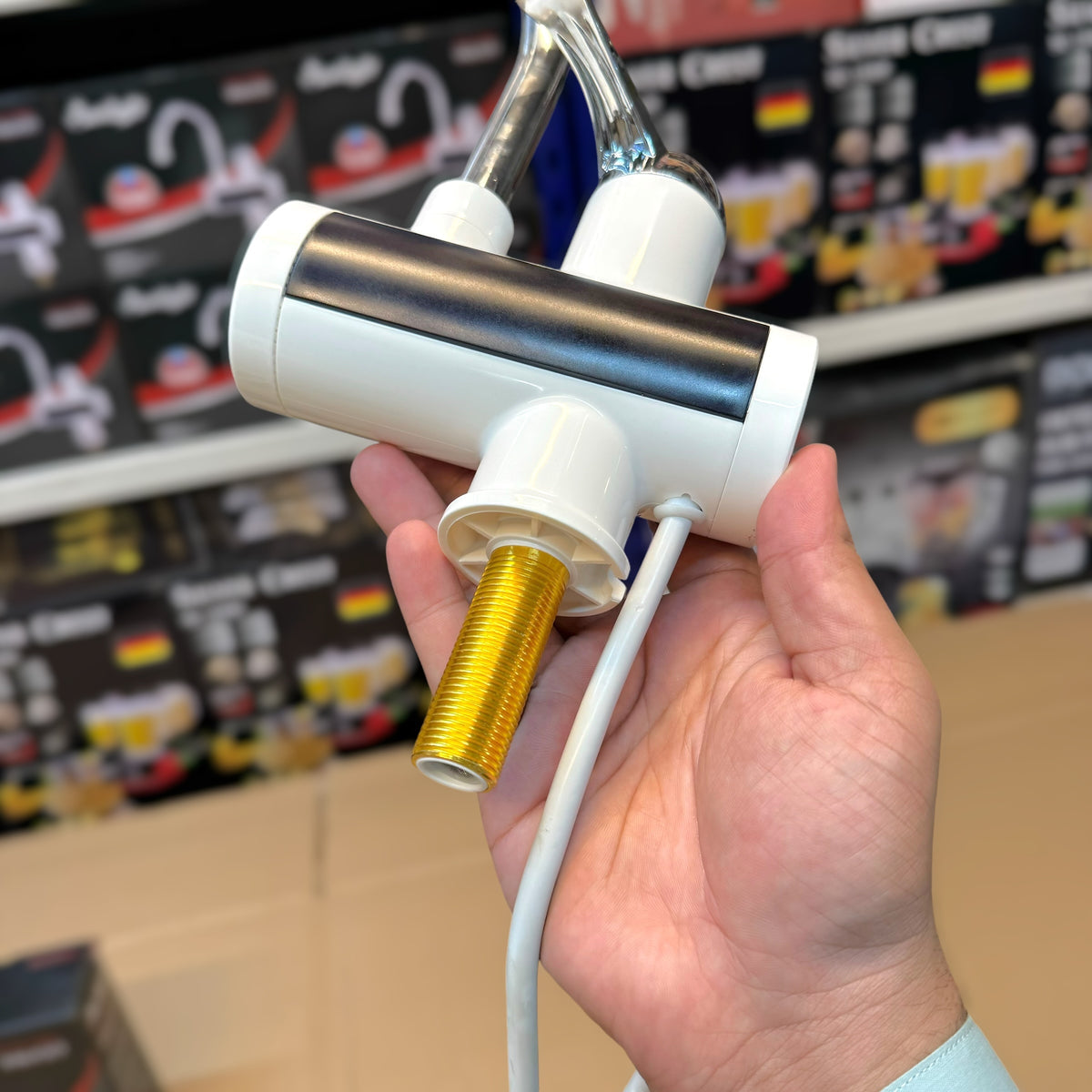 Lot Imported Sunlight Instant Water Heating Faucet with shower