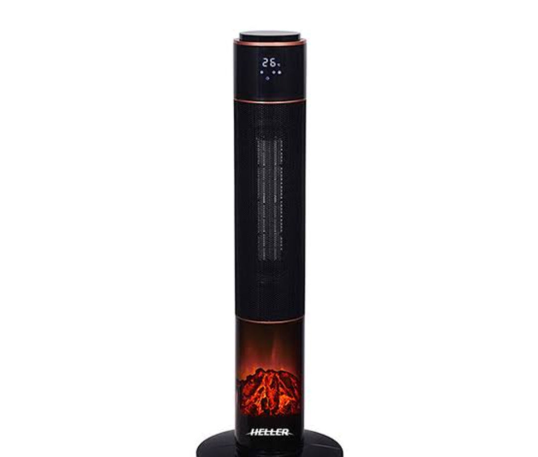 Touch & remote control 3D Blower stand heater
