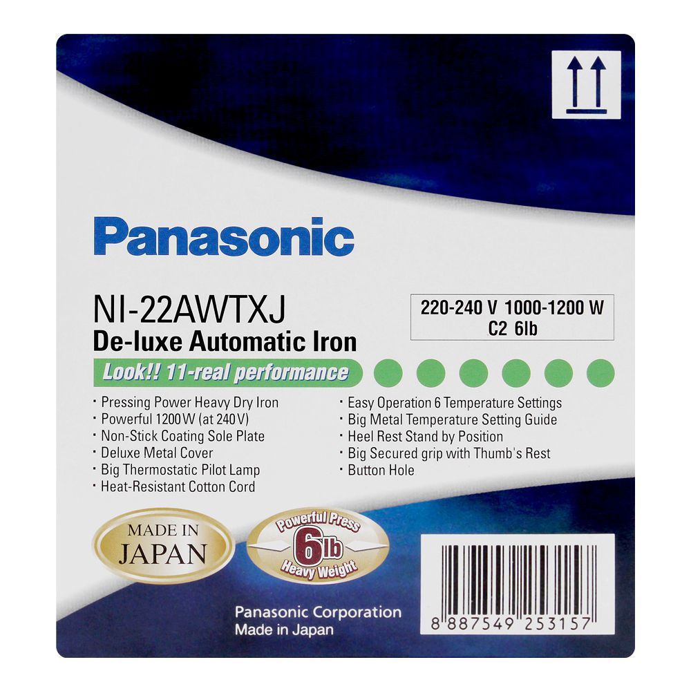 Panasonic Original Iron Japan Lot Deluxe