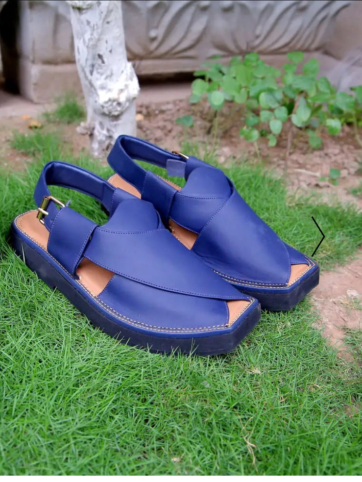 Premium Handmade Peshawari Chappal Featuring Khans