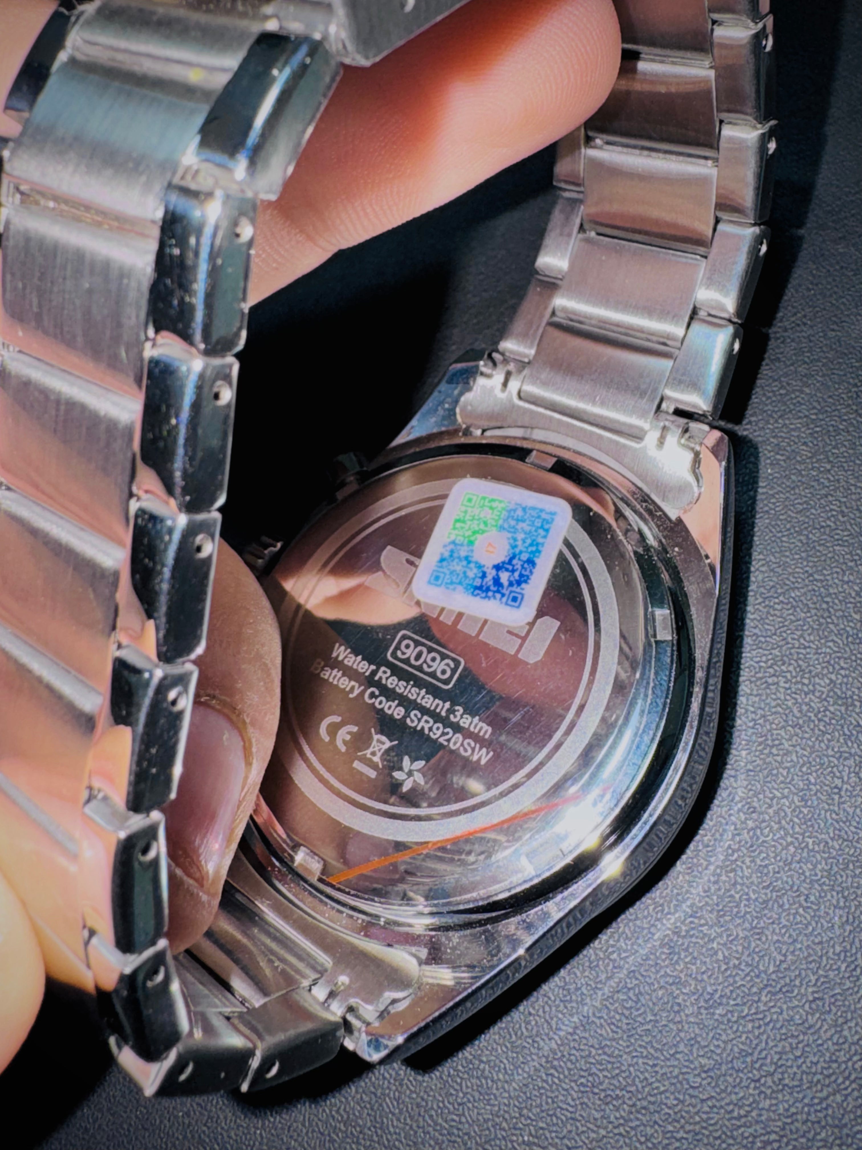 Stainless Steel Sk Style Wrist Watch